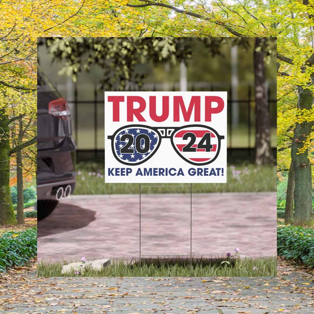 Trump Keep America Great Yard Sign