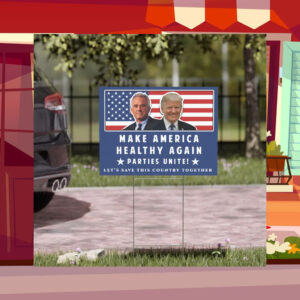 Trump Kennedy Yard Sign, Make America Healthy Again, RFK Jr Yard Sign, Election Sign, Trump Vance, USA Trump 2024 Gift, Kennedy 2024 Sign
