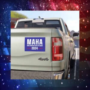 Trump MAHA, Make America Healthy Again Car Magnet