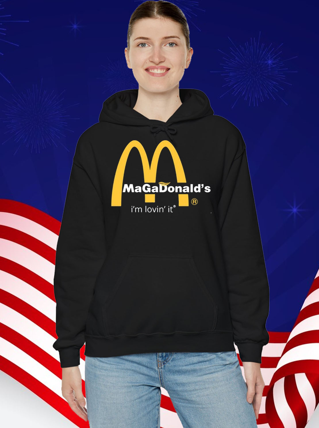 Trump Magadonald's I'm Lovin' It 2024 Shirt