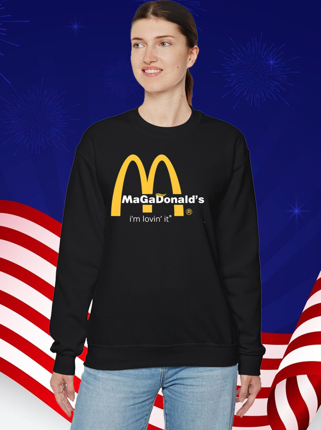 Trump Magadonald's I'm Lovin' It 2024 Shirt
