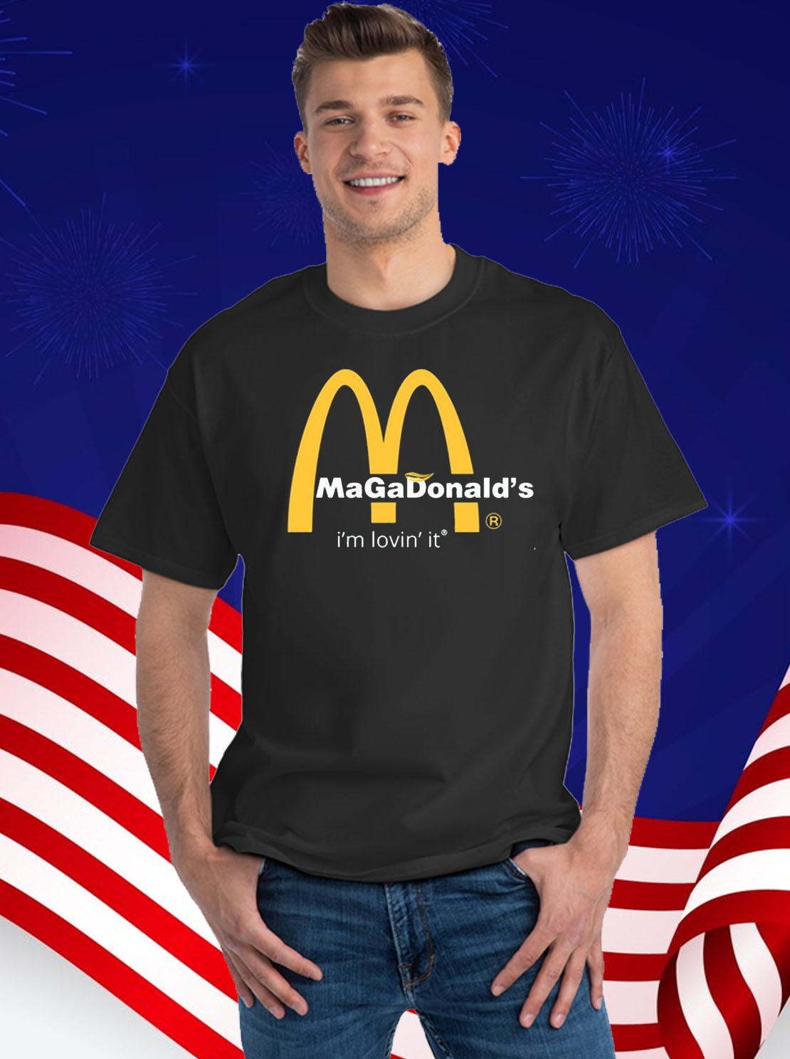 Trump Magadonald's I'm Lovin' It 2024 Shirt