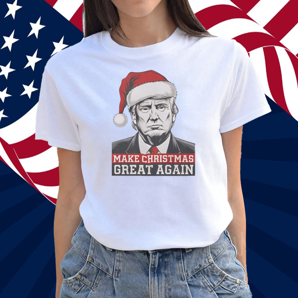 Trump Make Christmas Great Again - Humorous Trump Christmas T-Shirt