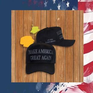 Trump Never Surrender Black MAGA Hat