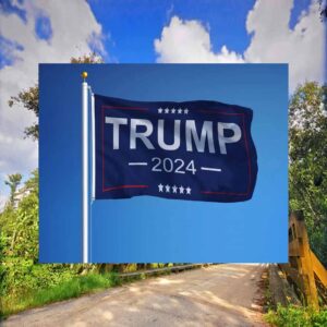 Trump President 24' Flag