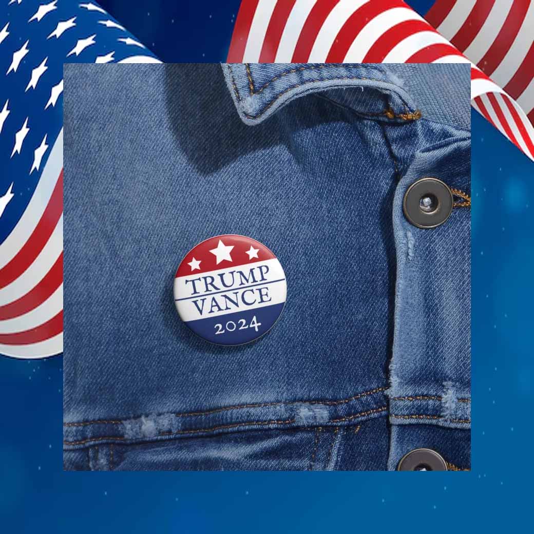 Trump & Vance Button