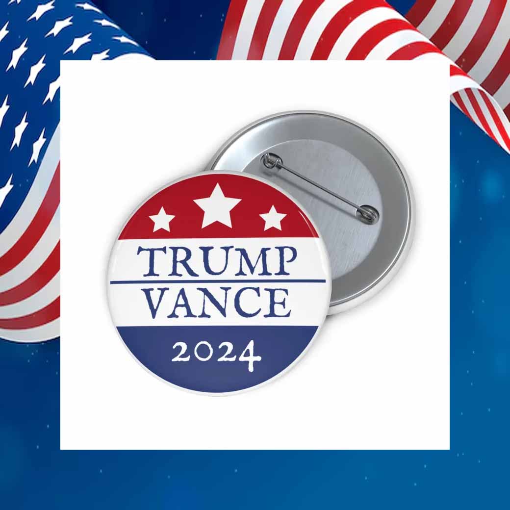 Trump & Vance Button