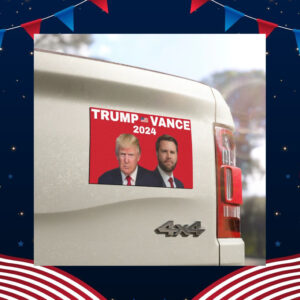 Trump Vance 2024 Car or Fridge Magnet President Vice President Car Magnet MAGA