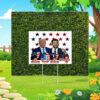Trump Vance 2024 Full Picture Red White and Blue Political Election Yard Sign