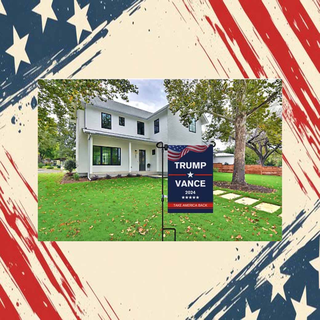 Trump Vance 2024 Garden Flag Vote MAGA Flag