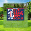 Trump Vance 2024 Make America Great Again Yard Sign with Stakes