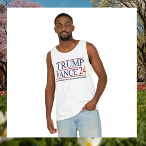 Trump Vance '24 Not Friends With School Shooters-Tank Top