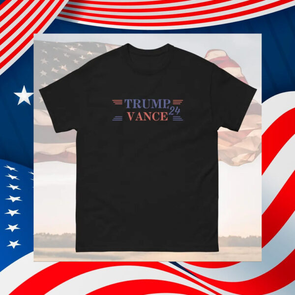 Trump Vance '24 Tee, Retro Trump Tee, Trump T-Shirt, Trump for President, Trump Gift, Conservative Gift, Republican Tee, Trump Supporter Tee