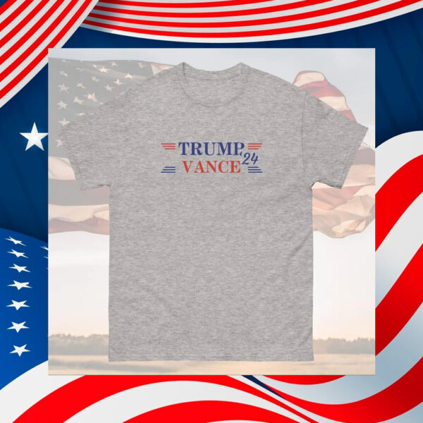 Trump Vance '24 Tee, Retro Trump Tee, Trump T-Shirt, Trump for President, Trump Gift, Conservative Gift, Republican Tee, Trump Supporter Tee