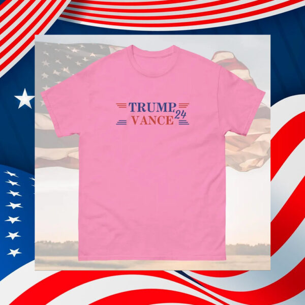 Trump Vance '24 Tee, Retro Trump Tee, Trump T-Shirt, Trump for President, Trump Gift, Conservative Gift, Republican Tee, Trump Supporter Tee