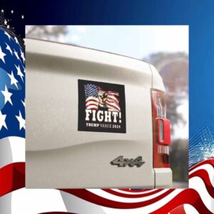 Trump Vance Fight For Great America And For People Car Magnet