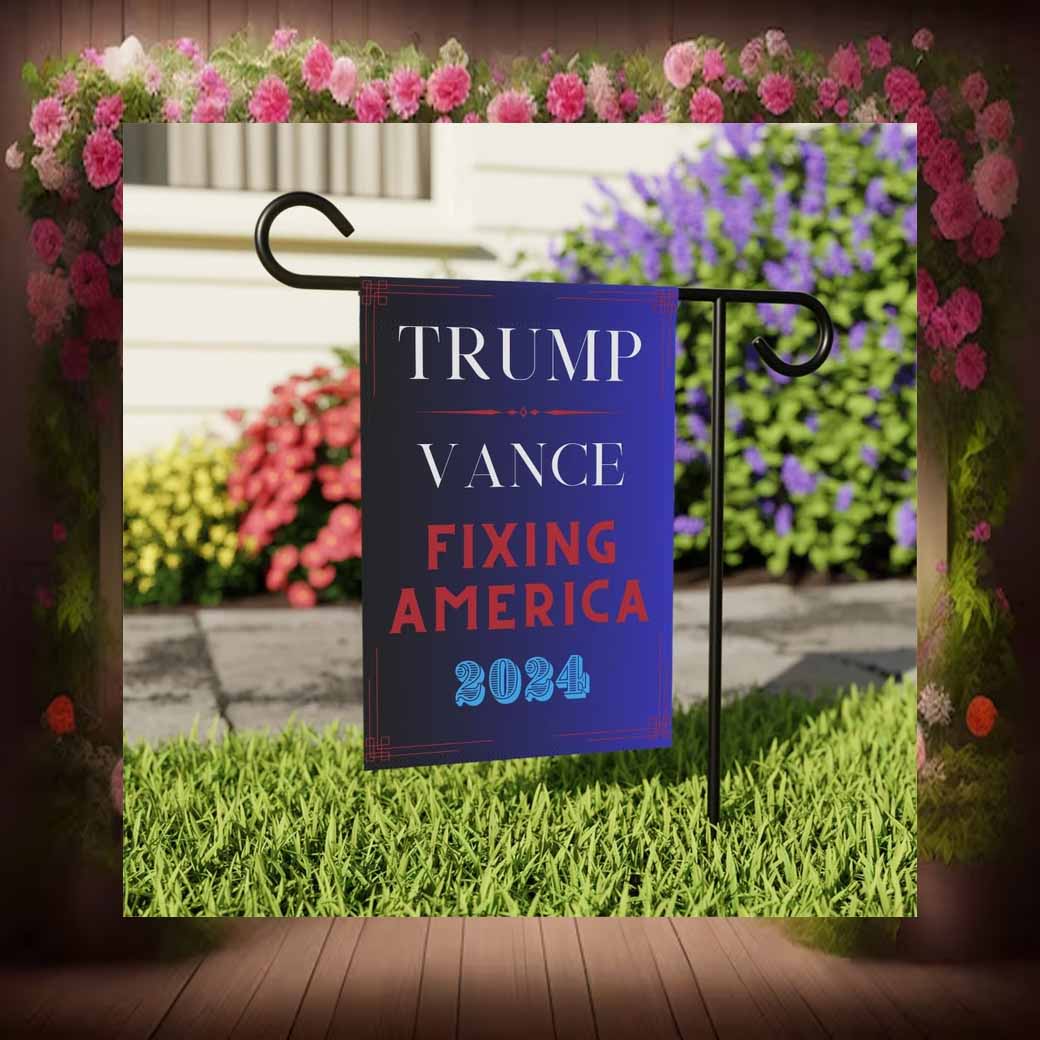 Trump Vance Fixing America 2024 Flag
