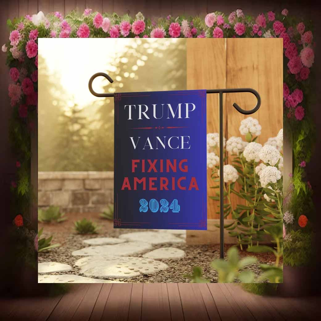 Trump Vance Fixing America 2024 Flag