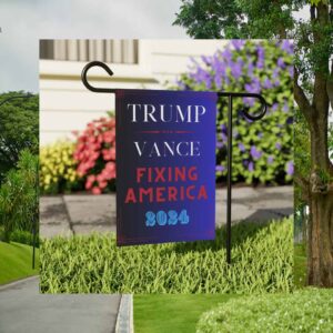 Trump Vance Fixing America Donald Trump Flag
