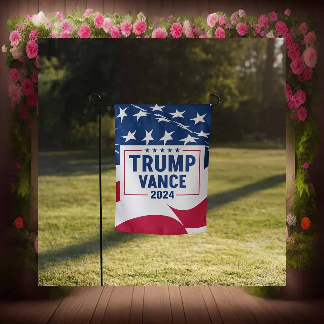 Trump Vance For President 2024 Flag
