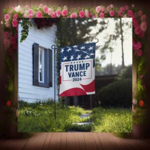 Trump Vance For President 2024 Flag