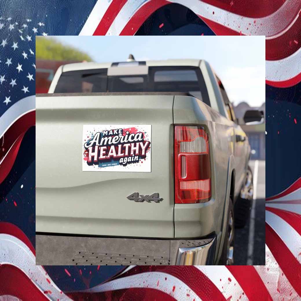 Trump Vance For The People Make America Healthy Again Car Magnet