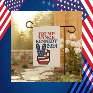 Trump Vance Kennedy Garden Flag