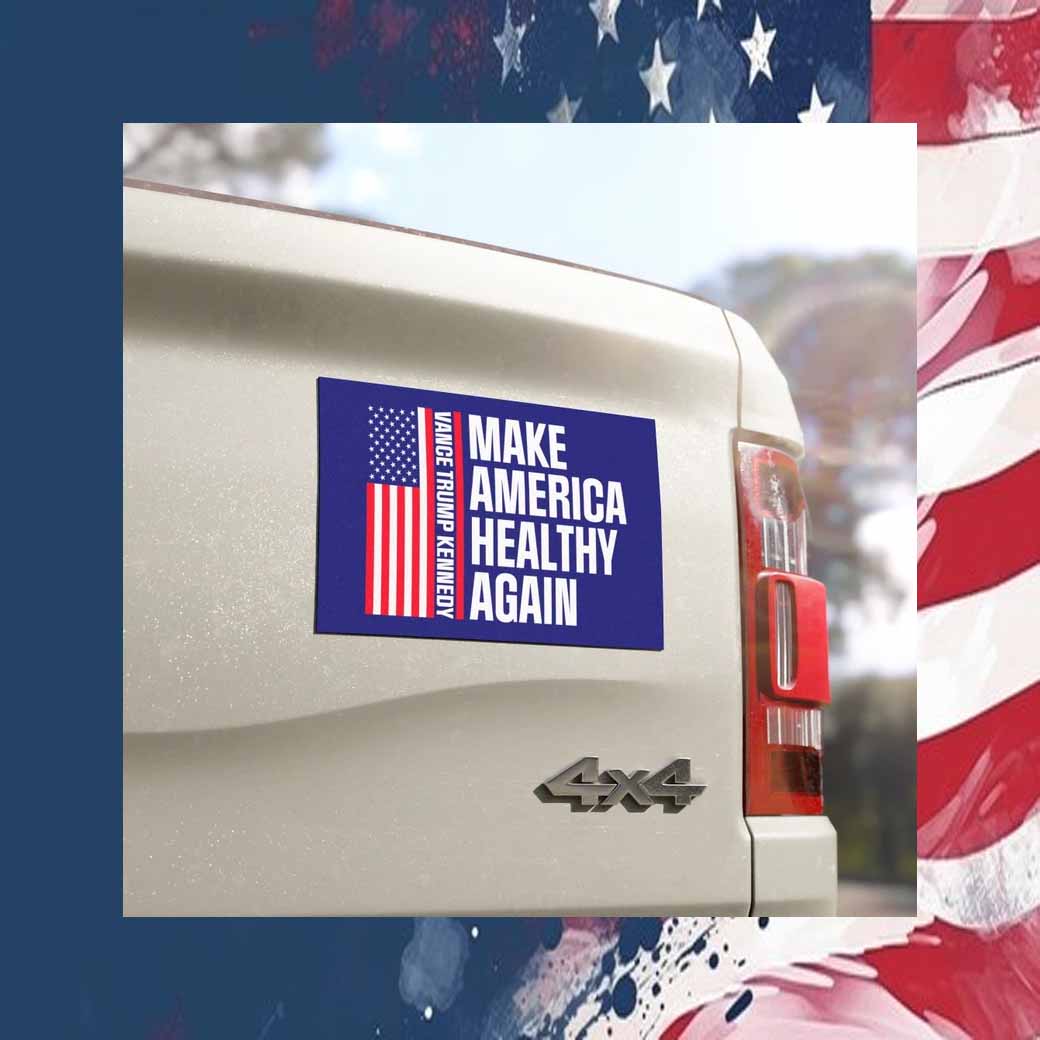 Trump Vance Kennedy Make America Healthy Again Car Magnet