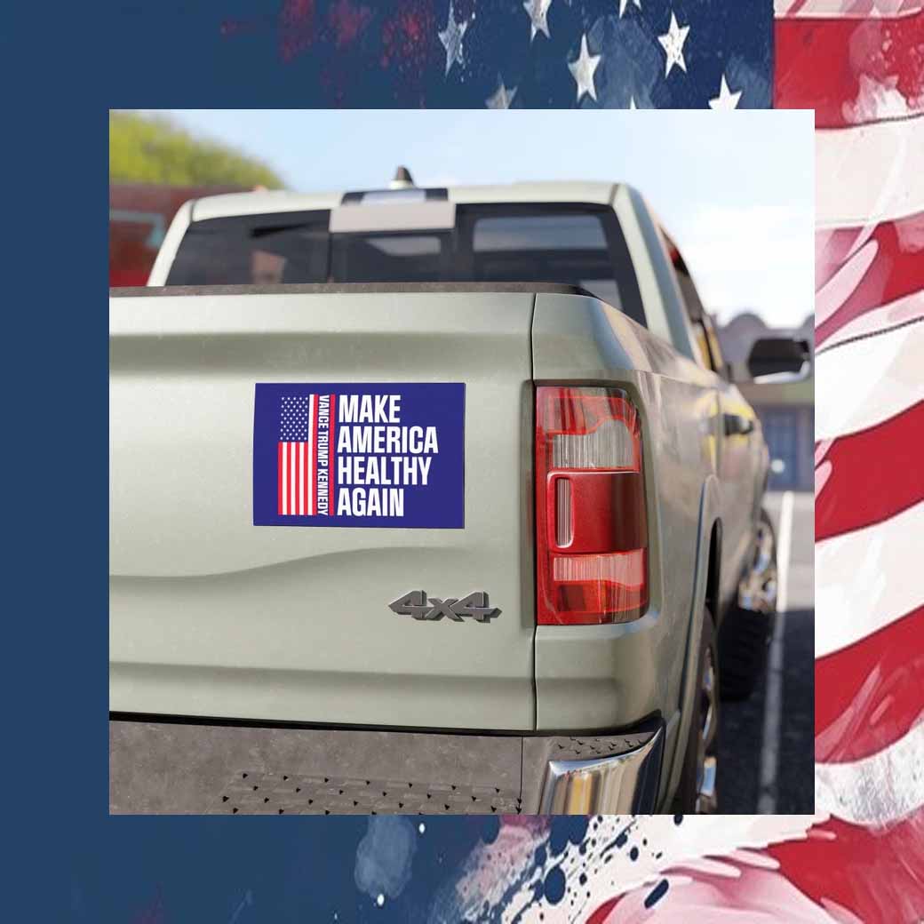 Trump Vance Kennedy Make America Healthy Again Car Magnet