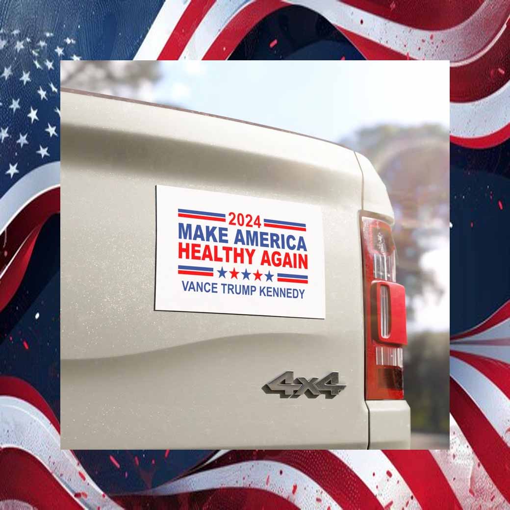 Trump Vance MAHA Car Magnet