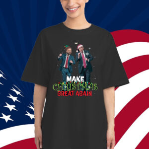 Trump Vance Make Christmas Great Again - Humorous Christmas T-Shirt