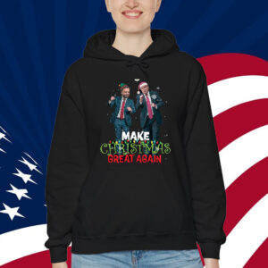 Trump Vance Make Christmas Great Again - Humorous Christmas T-Shirt
