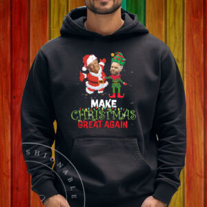 Trump Vance Make Christmas Great Again - Humorous Christmas Tee Shirt