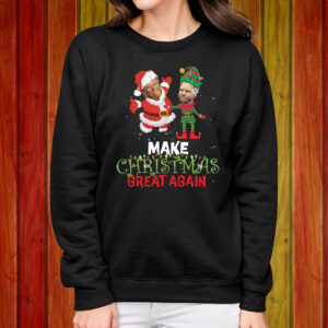 Trump Vance Make Christmas Great Again - Humorous Christmas Tee Shirt