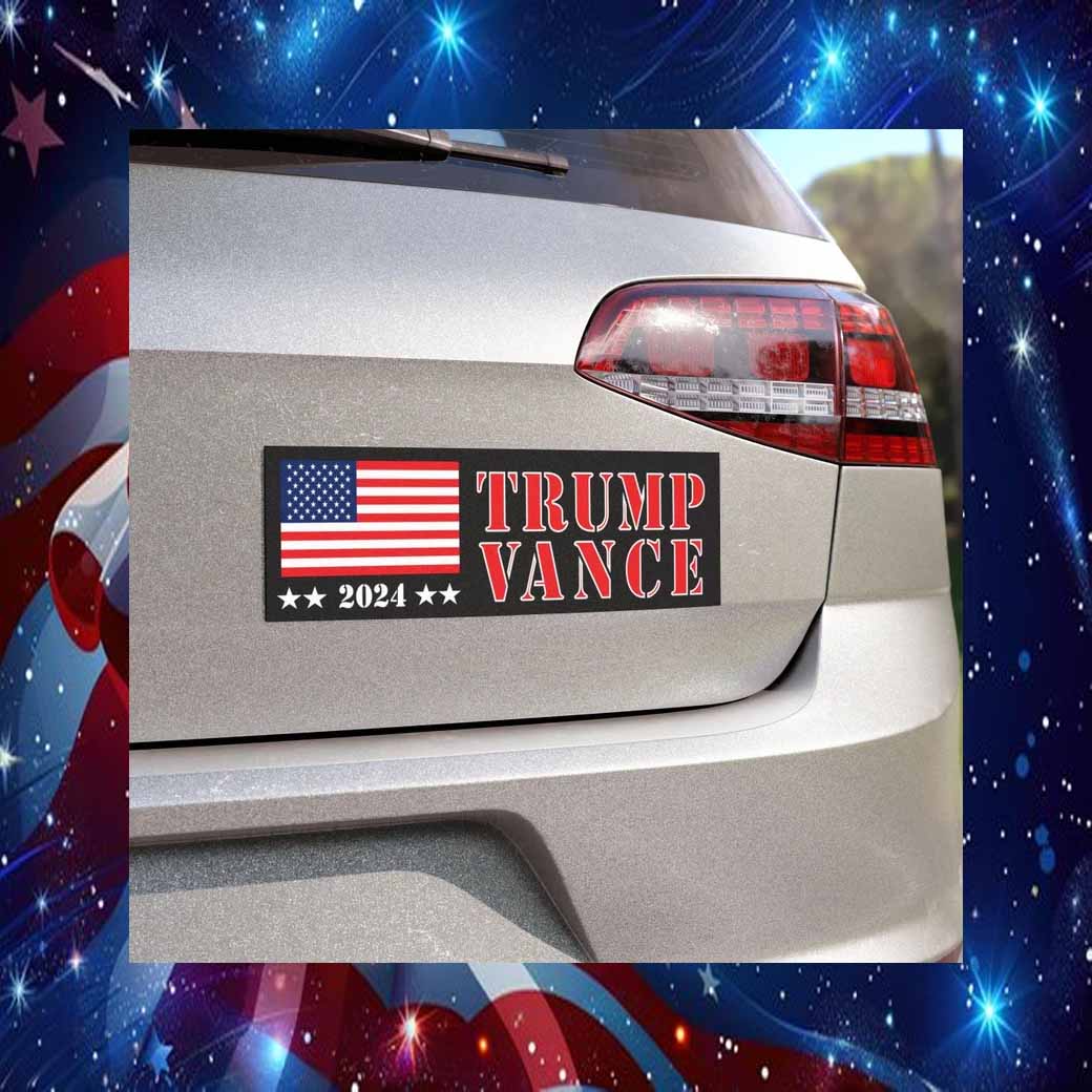 Trump Vance President 2024 Car Magnet