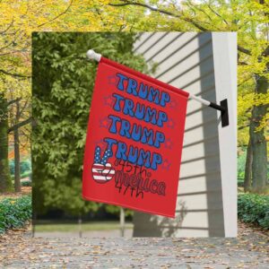 Trump Vance President America Flag