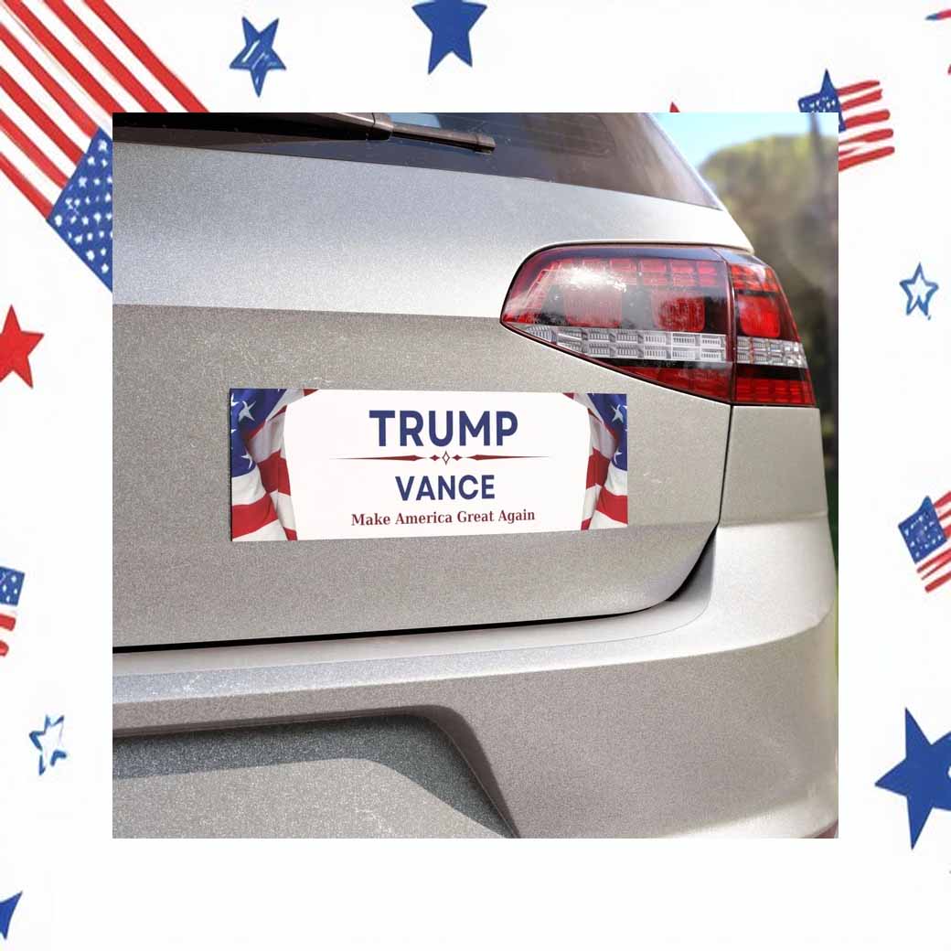 Trump Vance President Make America Great Again Car Magnet