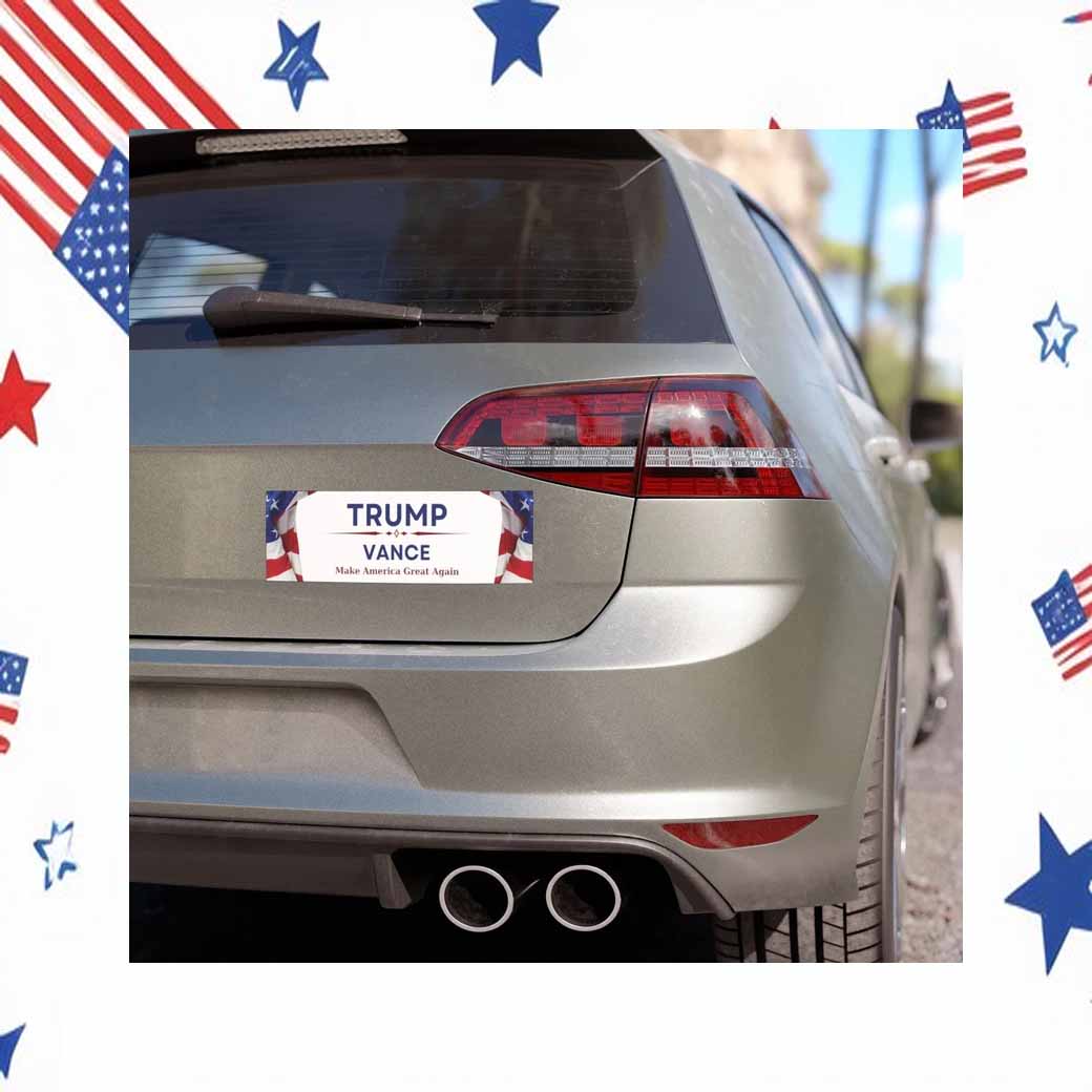 Trump Vance President Make America Great Again Car Magnet