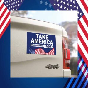Trump Vance Take America Back Car Magnet