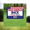 Trump Vance Take America Back For The People Yard Sign