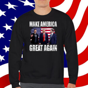 Trump vance elon musk shirt Make America Great Again T-Shirt