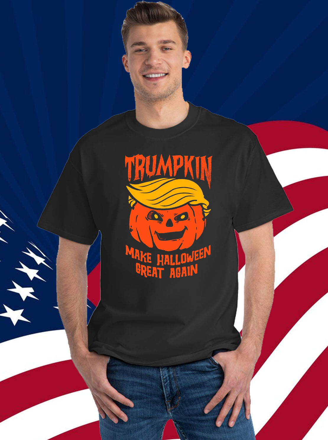 Trumpkin Make Halloween Great Again Shirt