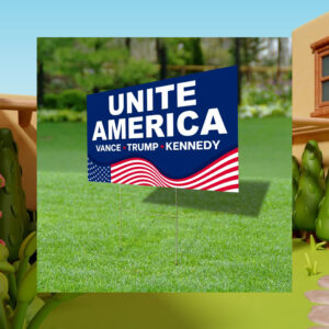 Unite America 2024 , Vance Trump Kennedy Sign