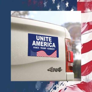 Unite America Trump Vance Car Magnet