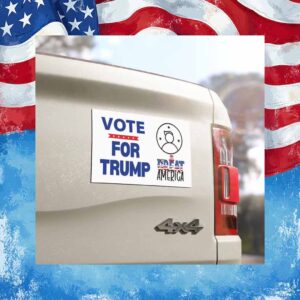 Vote For Trump Great America Car Magnet