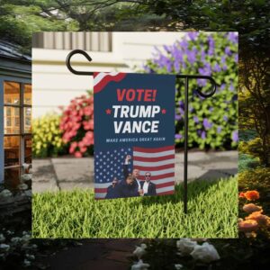 Vote President Trump Vance Make America Great Again For 2024 Flag