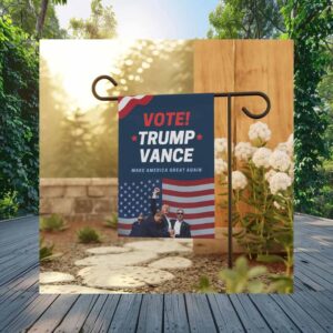 Vote Trump Vance Make America Great Again 2024 Flag