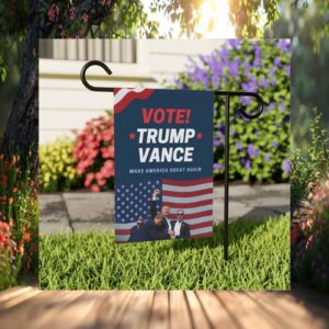 Vote Trump Vance Make america Great Again Flag