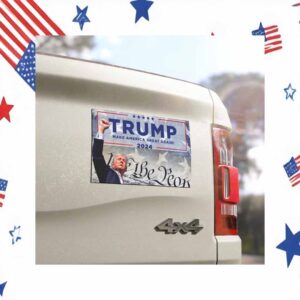 We The People Vote Trump 2024 MAGA Car Magnet