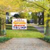 Whatcha Conna Do When Trmpamania Runs Wild On You Trump 2024 Yard Sign